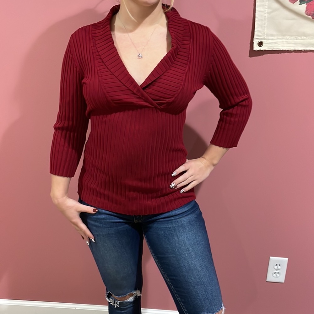 Red long sleeve